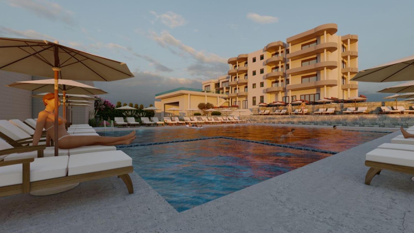 Hotel Blue Moon Улцинь Екстер'єр фото